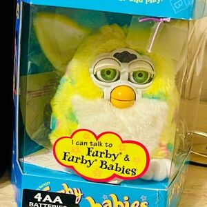 Furby Baby Confetti 1999 in Box and Working